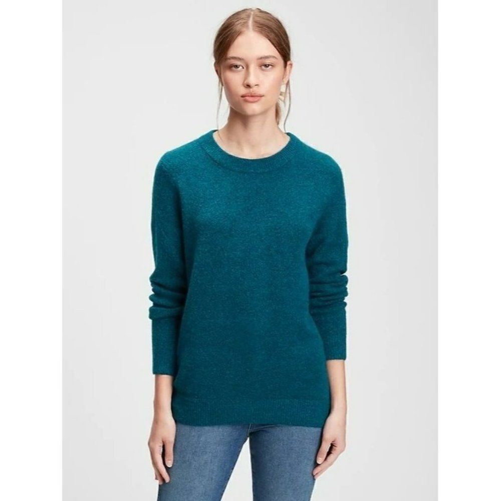 Gap Forever Cozy Tunic Sweater Teal Women's Sz Medium
